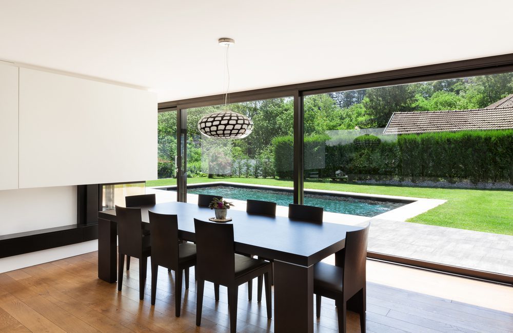 Modern,Villa,,Interior,,Beautiful,Dining,Room
